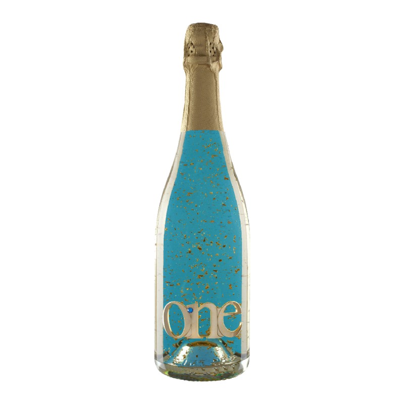 Vin mousseux ONE Gold Blue 75 cl