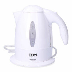 Kettle EDM 07655 White polypropylene 2200 W 1 L