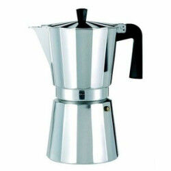 Cafetera Italiana Valira VITRO 12T Plateado Aluminio 12 Tazas