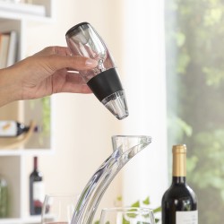 Décanteur à Vin Professionnel avec Support Tour et Base Anti-goutte Winair InnovaGoods