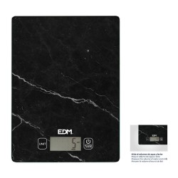 kitchen scale EDM 07528 Black 5 kg