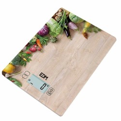 balance de cuisine EDM 07527 Marron Bois 5 kg