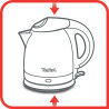 Kettle Tefal KI431D10 1,2 L Steel Stainless steel