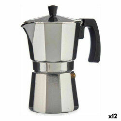 Cafetera Italiana A11RA-600 Plateado Aluminio 300 ml (12 Unidades)