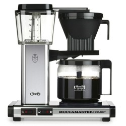 Cafétière électrique Moccamaster KBG 1520 W Noir Argenté 1,25 L