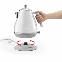 Kettle DeLonghi White Stainless steel 1,7 L 2000 W