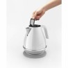 Kettle DeLonghi White Stainless steel 1,7 L 2000 W