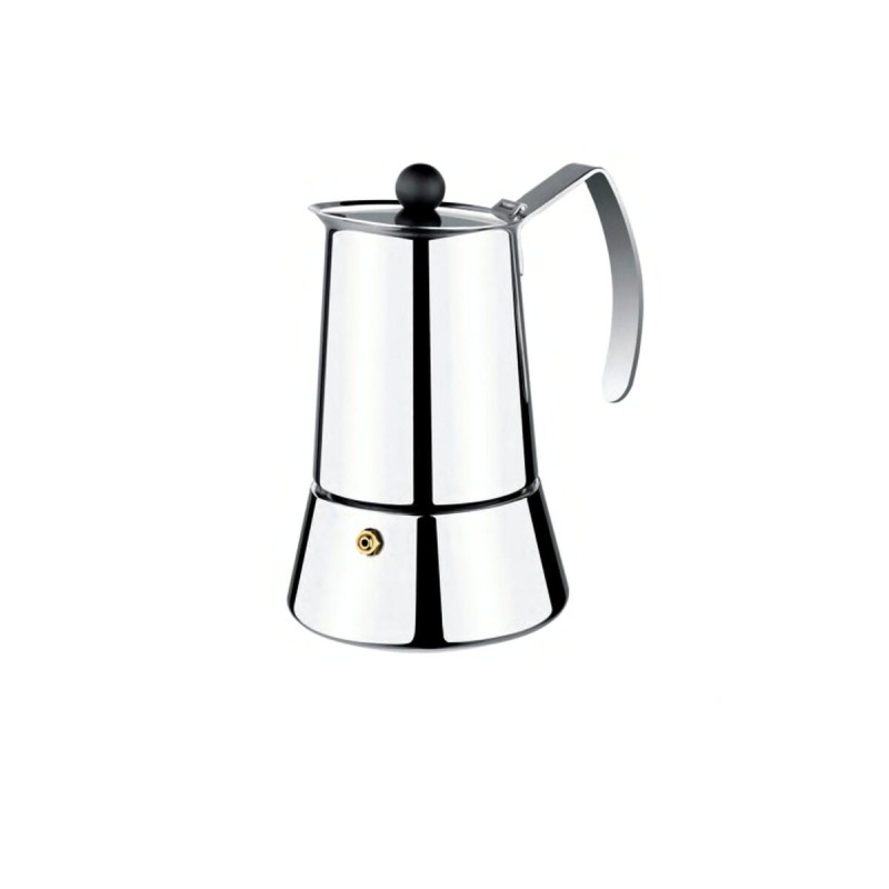 Cafetera Italiana Monix M630006 Acero Plata 6 Tazas Acero Inoxidable