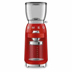 Molinillo Eléctrico Smeg CGF11RDEU Rojo Transparente 150 W 350 g