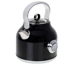 Kettle Adler AD 1346b Black Silver Stainless steel 1850-2200 W 1,7 L