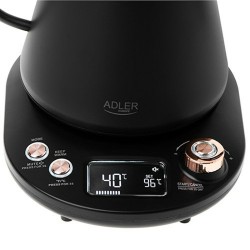 Kettle Adler AD 1349 Black 1100 W 1 L