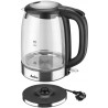 Kettle Amica KD 2050G Black Transparent Glass Plastic 2200 W 1,7 L