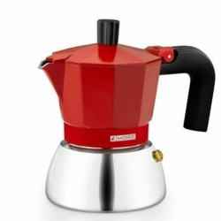 Cafetera Italiana Monix Rojo