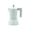 Italian Coffee Pot Quid Ozon Green Metal 6 Cups (6 Units)