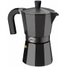 Cafetera Italiana Monix Braisogona_M640006 Negro Aluminio 6 Tazas