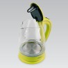 Hervidor Feel Maestro  MR-064 Verde Transparente Vidrio 2000 W 1,7 L