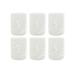 Set de Vasos Home ESPRIT Cristal Vintage 320 ml (6 Unidades)