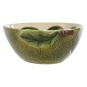 Bol para Aperitivos Home ESPRIT Amarillo Verde Gres Limón 23,5 x 17 x 7,5 cm (3 Unidades)