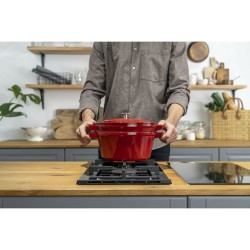 Baking tray Zwilling La Cocotte Red Cast Iron Ø 24 cm (3 Units)