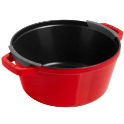 Baking tray Zwilling La Cocotte Red Cast Iron Ø 24 cm (3 Units)