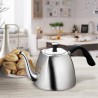 Teapot Feel Maestro MR1333-tea Black Silver Stainless steel 1,1 L