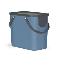 Recipiente contenedor Rotho Albula Azul 25 L Rectangular