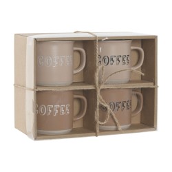 Juego de 4 Tazas Mug Home ESPRIT Multicolor