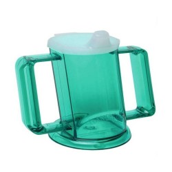 Thermal Cup with Lid SUNDO Green (1 Unit)