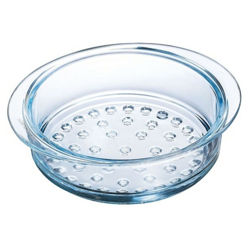 Fuente para Horno Pyrex Steam&Care Transparente Vidrio