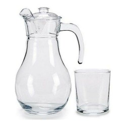 Set de Vasos BIG-S3604465 Transparente Vidrio Jarra 4 x (40 cl) / 1 x (1,8 l)