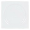 Flat plate Zen Porcelain White (27 x 27 x 3 cm)