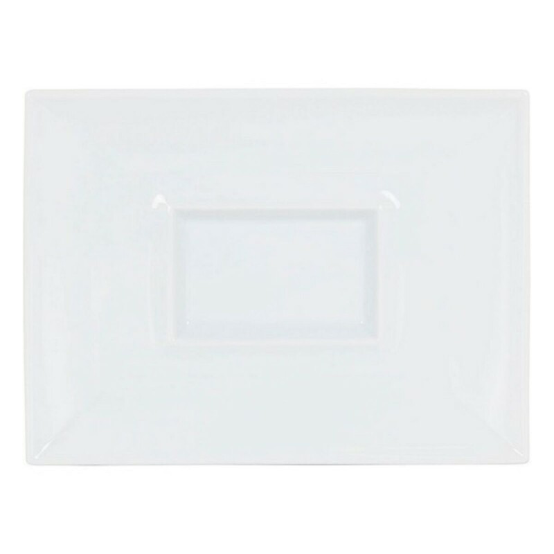 Flat plate Gourmet Porcelain White (29,5 x 22 x 3 cm)