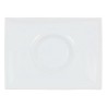 Flat plate Gourmet Porcelain White (29,5 x 22 x 3 cm)