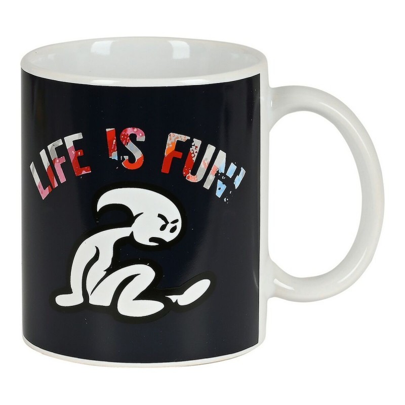 Taza Mug El Niño Life is fun Cerámica Multicolor (350 ml)