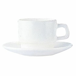 Mug Arcoroc Restaurant White Glass 6 Units (25 cl)