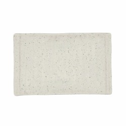 Plato Llano Bidasoa Ikonic Rectangular Gris Plástico (20,7 x 13 x 2 cm) (Pack 12x)