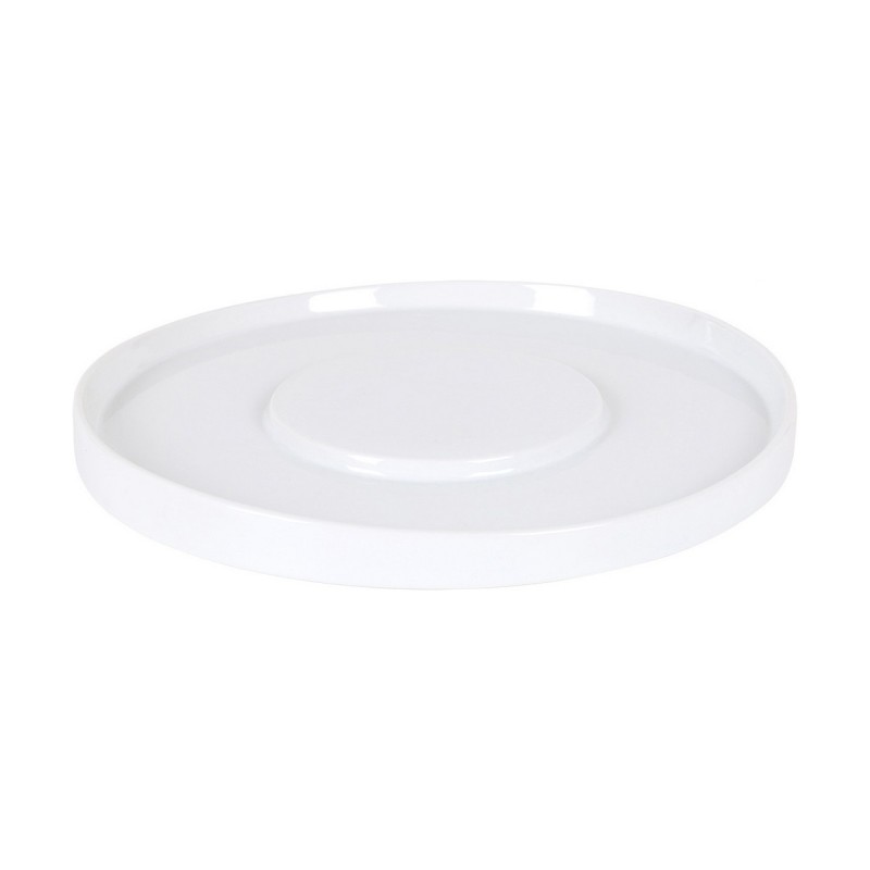 Assiette plate Inde Blanc