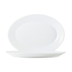 Bandeja Arcoroc Blanco Vidrio (6 uds) ( Ø 29 cm)