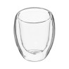 Piece Coffee Cup Set Secret de Gourmet Crystal Transparent (7 cl)