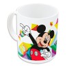 Mug Mickey Mouse Happy smiles Blue Red Ceramic 350 ml