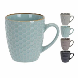 Tasse Excellent Houseware Grès 200 ml Géométrique 4 Pièces