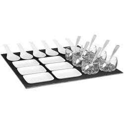 Appetizer Set Secret de Gourmet Black Board (30 x 30 cm)