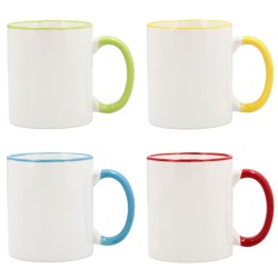 Taza Mug Quid Bodega Cerámica Multicolor (330 ml) (Pack 12x)