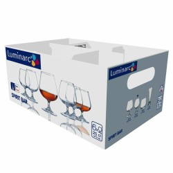 Coupe-ball Luminarc Spirit Bar Transparent verre 6 Unités 250 ml (Pack 6x)