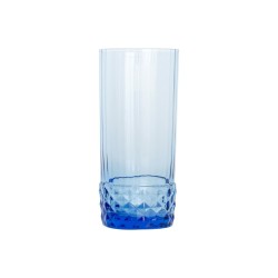 Set de Vasos Bormioli Rocco America'20s Azul Vidrio 490 ml