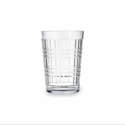 Glass Quid Viba Transparent Plastic 450 ml (12 Units) (Pack 12x)