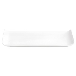 Assiette Quid Chef Baguette Céramique Blanc (25 x 12 cm) (Pack 6x)