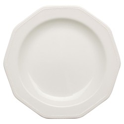 Flat plate Churchill Artic White Ceramic White China crockery Ø 27 cm (6 Units)