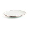 Fuente de Cocina Ariane Terra Ovalado Cerámica Beige (Ø 32 cm) (6 Unidades)