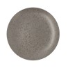 Plato Llano Ariane Oxide Cerámica Gris (Ø 31 cm) (6 Unidades)